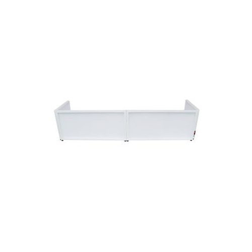  Adorama ProX XF-TTF 6 Table Top DJ Facade with Wedding White Frame XF-TTFW