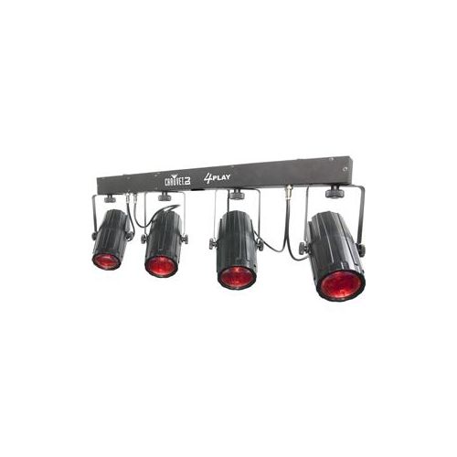  Adorama CHAUVET 4PLAY Ready-to-Go LED Moonflower Light Fixture with Colored Casing 4PLAY