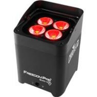 Adorama CHAUVET DJ Freedom Par Quad-4 IP with IRC-6 Remote Control (Black) FREEDOMPARQUAD4IP