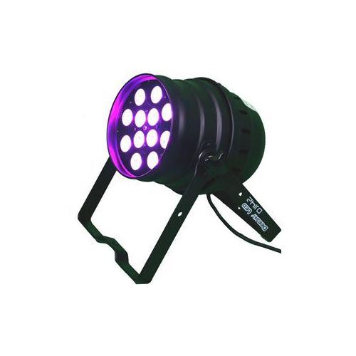  Adorama Deejay LED MyPar 64 Trio 125 Watt LED Par Can with DMX Control, Black DJ142BLACK