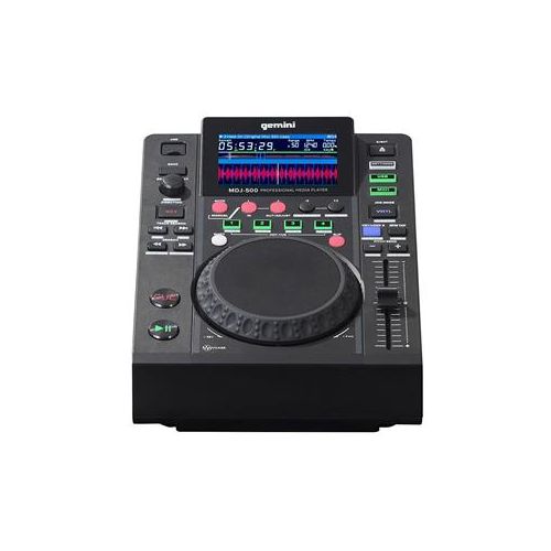  Adorama Gemini MDJ-500 Professional USB DJ Media Player and MIDI Controller MDJ-500