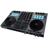 Adorama Gemini G4V Professional Audio 4-Channel MIDI Mappable Virtual DJ Controller G4V