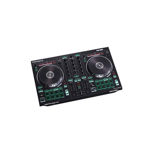  Roland DJ-202 2-Channel 4-Deck Serato DJ Controller DJ-202 - Adorama