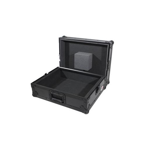  Adorama ProX T-TT Turntable Case for Classic Technics SL1200 Turntable, Black on Black T-TTBL