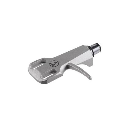  Adorama Audio-Technica AT-HS6 Universal Aluminum Headshell, Silver AT-HS6SV