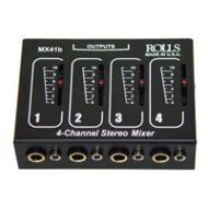 AmpliVox S1350 4 Channel Microphone Mixer S1350 - Adorama