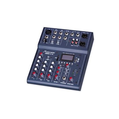  Adorama Studiomaster CLUB XS 5 5-Ch Portable Compact Mixing Console w/ USB, Bluetooth CLUB XS 5