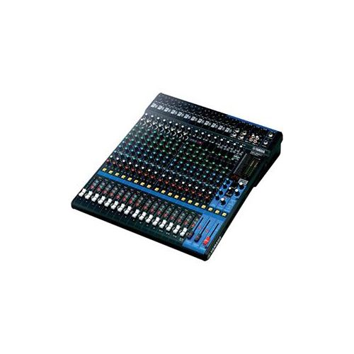  Adorama Yamaha MG20XU 20 Input 6 Bus Mixer with Rack-Mount Kit, 2in/2out USB MG20XU