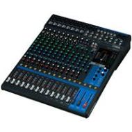 Adorama Yamaha MG16XU 16-Input Mixer with Built-In FX & 2-In/2-Out USB Interface MG16XU