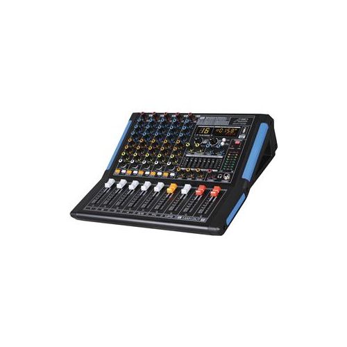  Adorama Audio 2000s AMX7332 6-CH Audio Mixer with 32-Bit/24-Bit AD-DA Converter DSP AMX7332