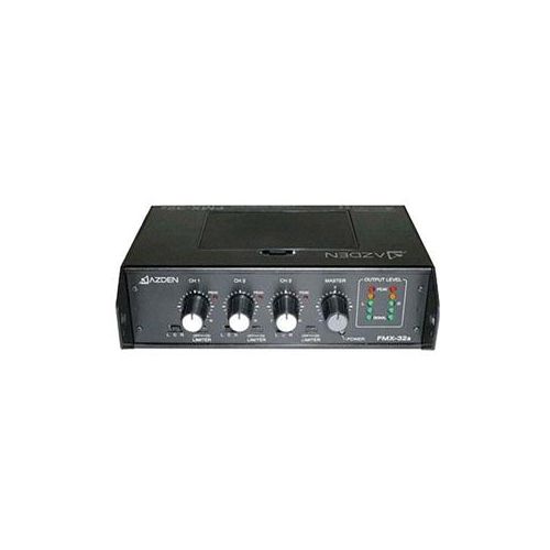  Azden FMX-32A 3-Channel Portable Field Mixer FMX-32A - Adorama