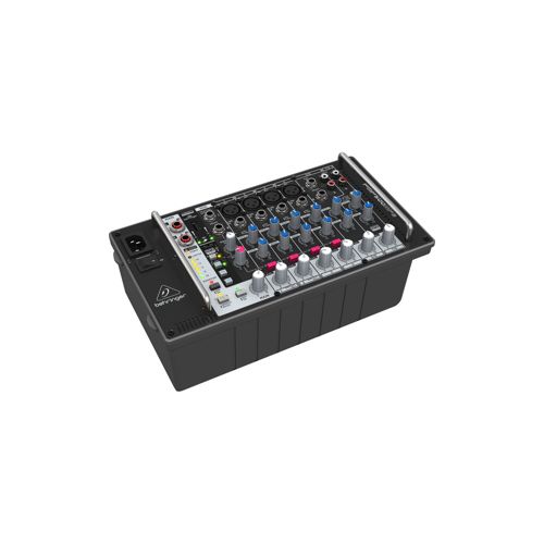  Adorama Behringer 500W 8-Channel Powered Mixer with MP3 Player, Reverb and Wireless PMP500MP3