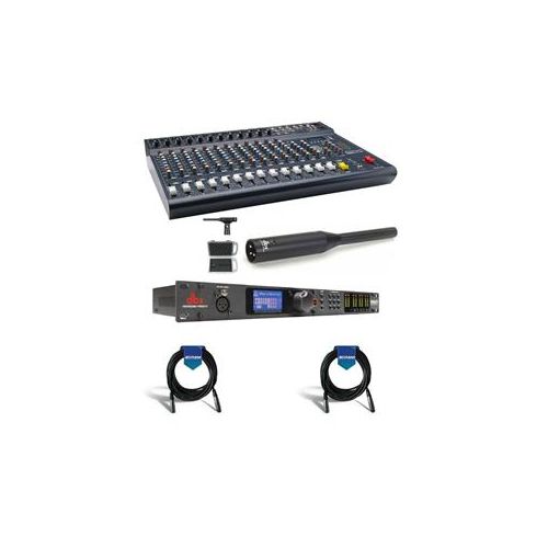  Adorama DBX DriveRack PA2 - RTA-M Reference Microphone - Studiomaster 16 Channel Mixer CLUB XS 16+ A