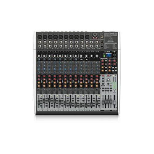  Adorama Behringer XENYX X2442USB Premium 24-Input 4/2-Bus Mixer X2442USB