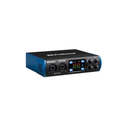  Adorama PreSonus Studio 26c 2x4 Ultra-High Definition USB Type-C Audio/MIDI Interface STUDIO 26C