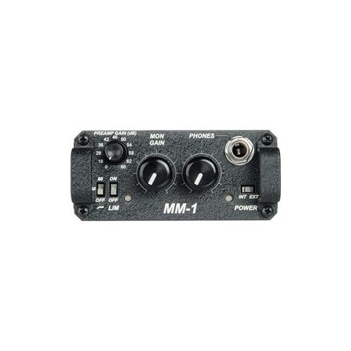  Adorama Sound Devices MM-1 Single Channel Microphone Preamplifier with Headphone Monitor MM1