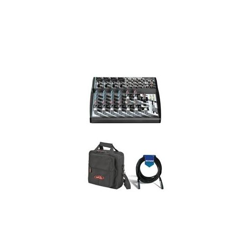  Adorama Behringer XENYX 1202 Small Format Mixer With SKB Equipment/Mixer Bag /20 Cable 1202 A