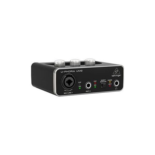  Behringer U-PHORIA UM2 2x2 USB Audio Interface UM 2 - Adorama