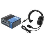 Adorama Acetek FD-400A Intercom Belt Pack Unit with DL-500 Single-Ear Closed Headset FD-400A(DL-500)