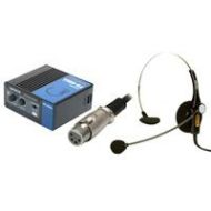 Adorama Acetek FD-400A Intercom Belt Pack Unit with DL-400 Single-Ear Open Type Headset FD-400A/S(DL-400)