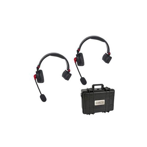  Adorama Came-TV WAERO Duplex Digital Wireless Headset, Hard Case, Europe Version, 2 Pack WAERO-2KIT-EU