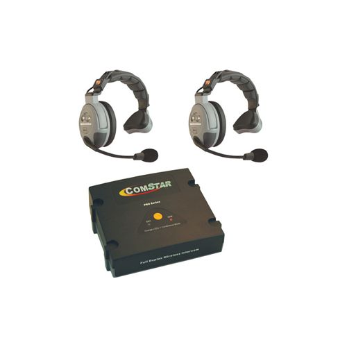  Adorama Eartec Comstar XT-2 2 Person Full Duplex Wireless Intercom System XT-2