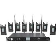 Adorama Hollyland SYSCOM 1000T Full Duplex Intercom System, 1 Base Station & 8 Beltpacks SYSCOM-1000T-8B