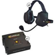 Adorama Eartec COMSTAR XT 4-User Full Duplex Wireless System, 4x XTreme Wireless Headset ETXC-4