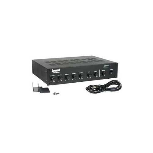  Adorama Lowell Manufacturing MA250 Rackmount Mixer with 250W Amplifier MA250