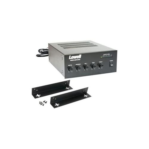  Adorama Lowell Manufacturing MA30-WK Mixer with 30W Power Amplifier and Wall-Mount Kit MA30-WK