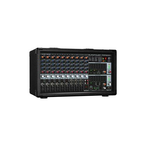  Adorama Behringer EUROPOWER PMP2000D 2000-Watt 14-Channel Powered Mixer PMP2000D