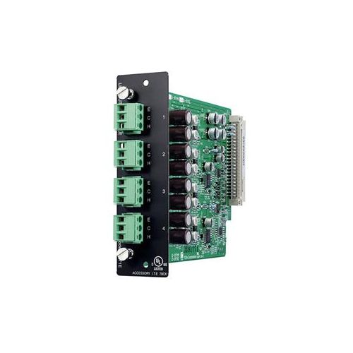  Adorama TOA Electronics D-971E 4 Balanced Line Output Module for D-901 and DP-K1 Mixers D971E