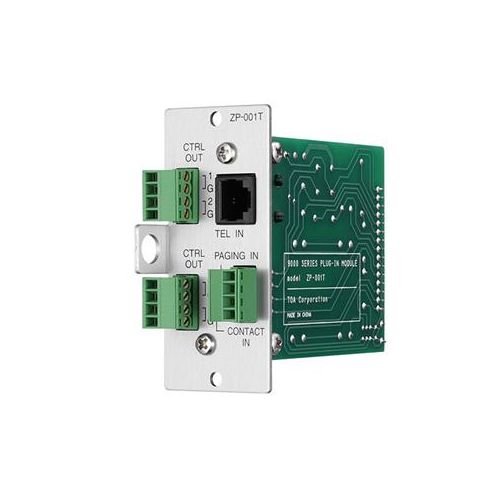  Adorama TOA Electronics Telephone Zone Paging Module for 9000 Series Amplifiers ZP001T