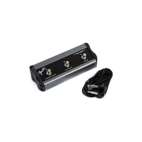  Adorama Fender 3 Button Footswitch: Channel/Boost/Reverb, 1/4 Connector 0994064000