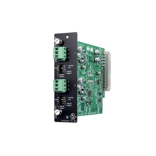  Adorama TOA Electronics D922E 2x Mic/Line 20-Bit Input Module for D-901 & DP-K1 D922E