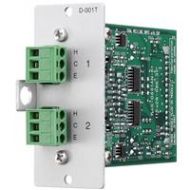 Adorama TOA Electronics Dual Mic/Line Input Module with DSP and Removable Terminal Block D001T
