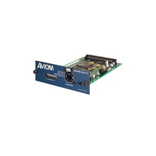  Adorama Aviom 16/o-Y1 A-Net Card for Yamaha Digital Mixers AVIOM16/O-Y1