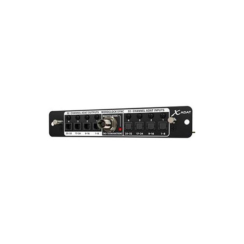  Adorama Behringer X-ADAT 32-Channel ADAT/Wordclock Expansion Card for X32 Console X-ADAT