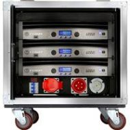 Adorama Crown Audio VRACK12KMX VRack Amplification System Rack with 3x I-Tech 12000HD VRACK12KMX