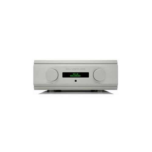  Adorama Musical Fidelity Nu-Vista 600 200W Integrated Amplifier, Silver MUFINUVI600SI
