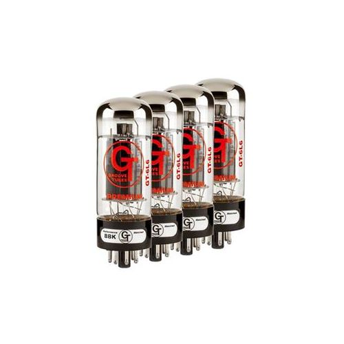  Adorama Groove Tubes GT-6L6-R Medium Power Tube, Matched Quartet (4) 5550113518