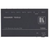 Adorama Kramer Electronics 105A 1:5 Stereo Audio Distribution Amplifier 105A