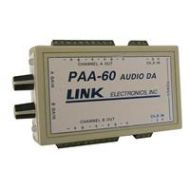 Adorama Link Electronics PAA-60 Audio Distribution Amplifier with PWT-4124 Power Supply PAA-60