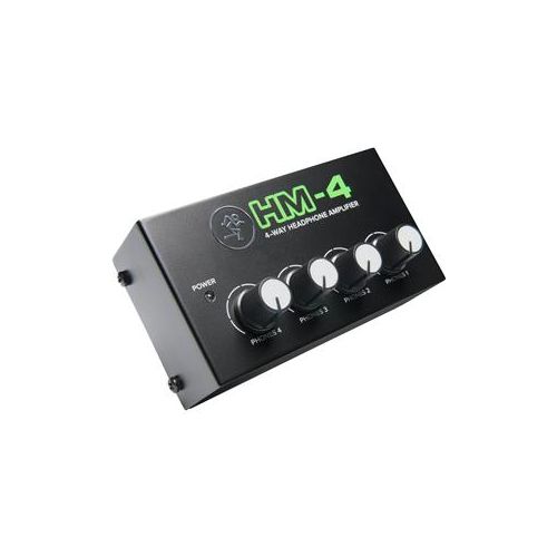  Mackie HM-4 4-Way Headphone Amplifier HM-4 - Adorama