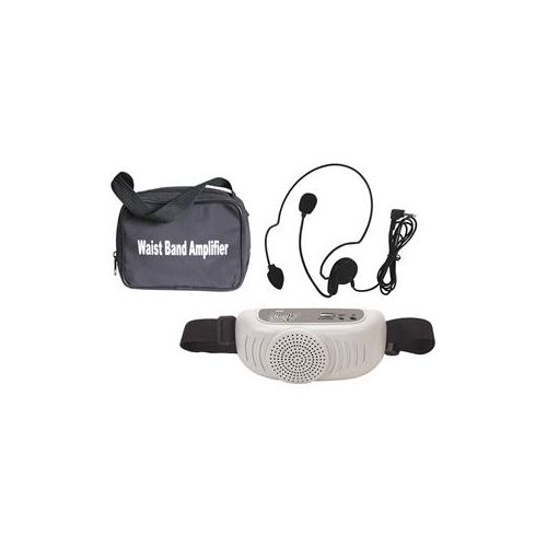  Adorama Audio 2000s AWP6203 7W Waist-Band PA System, Includes Headset Microphone AWP6203