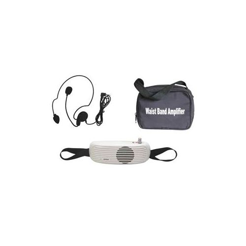  Adorama Audio 2000s AWP6201 5W Waist-Band PA System, Includes Headset Microphone AWP6201