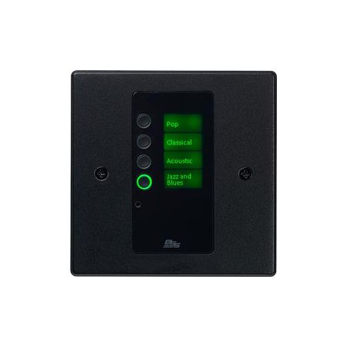  Adorama BSS EC-4B Ethernet Controller with 4 Buttons, Europe Version, Black EC-4B-BLK-EU