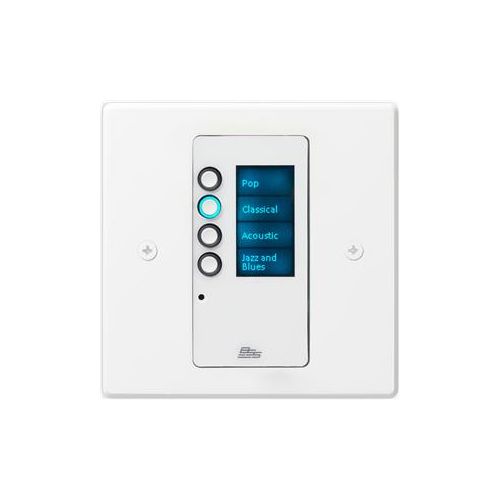  Adorama BSS EC-4B Ethernet Controller with 4 Buttons, Europe Version, White EC-4B-WHT-EU