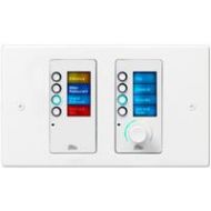 Adorama BSS EC-8BV Ethernet Controller with 8 Buttons and Volume Control, Europe, White EC-8BV-WHT-EU