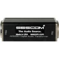 Adorama Sescom SES-AES-EBU-2 BNC Female to XLR-M AES/EBU Impedance Transformer SES-AES-EBU-2